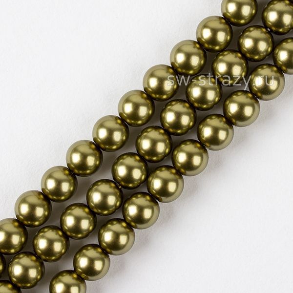 Round Pearl 1H 10 mm Light Green