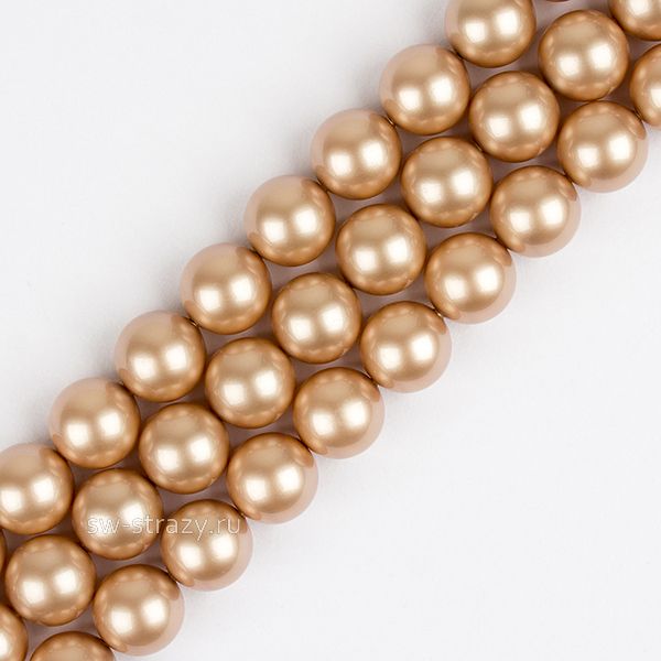 Жемчужины 5810 10 mm Crystal Powder Almond Pearl