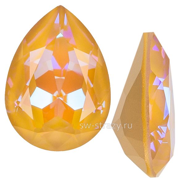 Кристаллы 4320 18x13 mm Crystal Ochre Delite