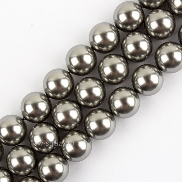 Жемчужины 5810 5 mm Crystal Grey Pearl