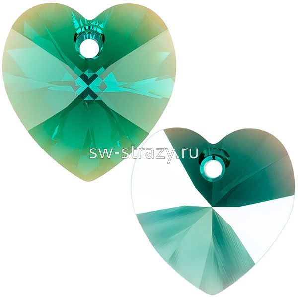 Кулоны 6228 10,3x10 mm Emerald Shimmer