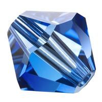 P Rondelle Bead 5328 4 mm sapphire