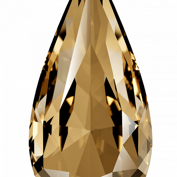 Кристаллы 4322 18x9 mm Crystal Golden Shadow