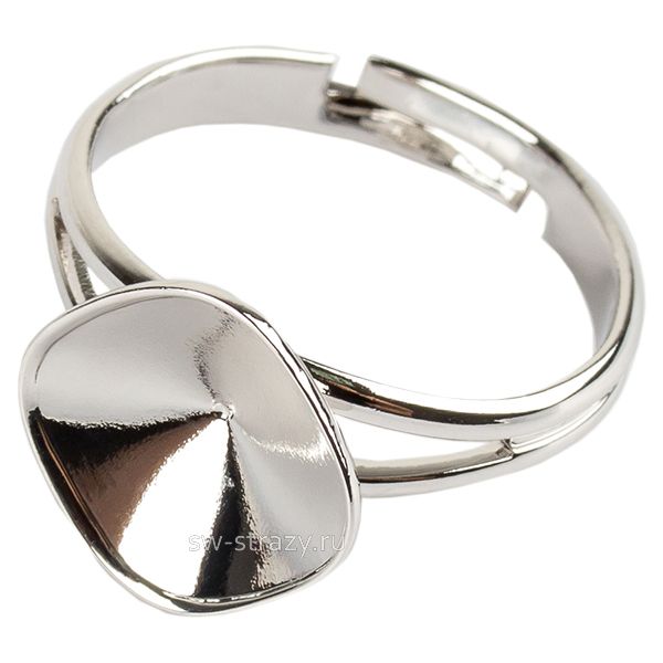 Основа под кольцо 4470 10 мм родий SWK0019